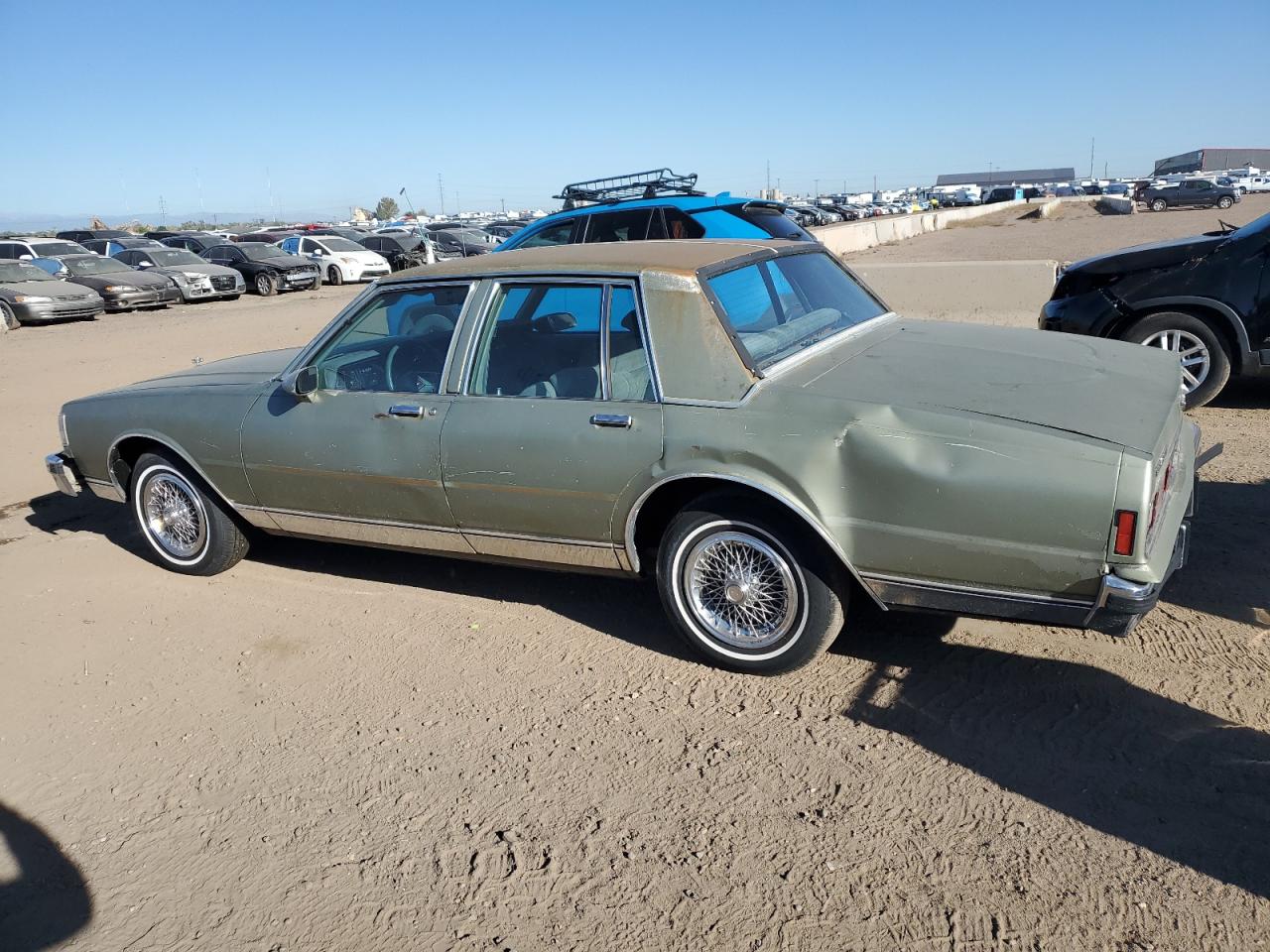 1987 Chevrolet Caprice Classic Green vin: 1G1BN51HXHX104230