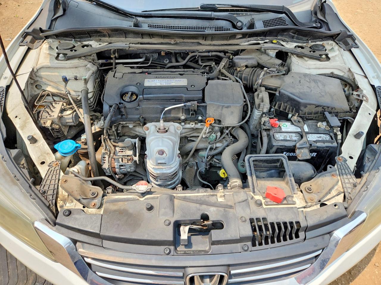 2014 Honda Accord Sport White vin: 1HGCR2F58EA067045