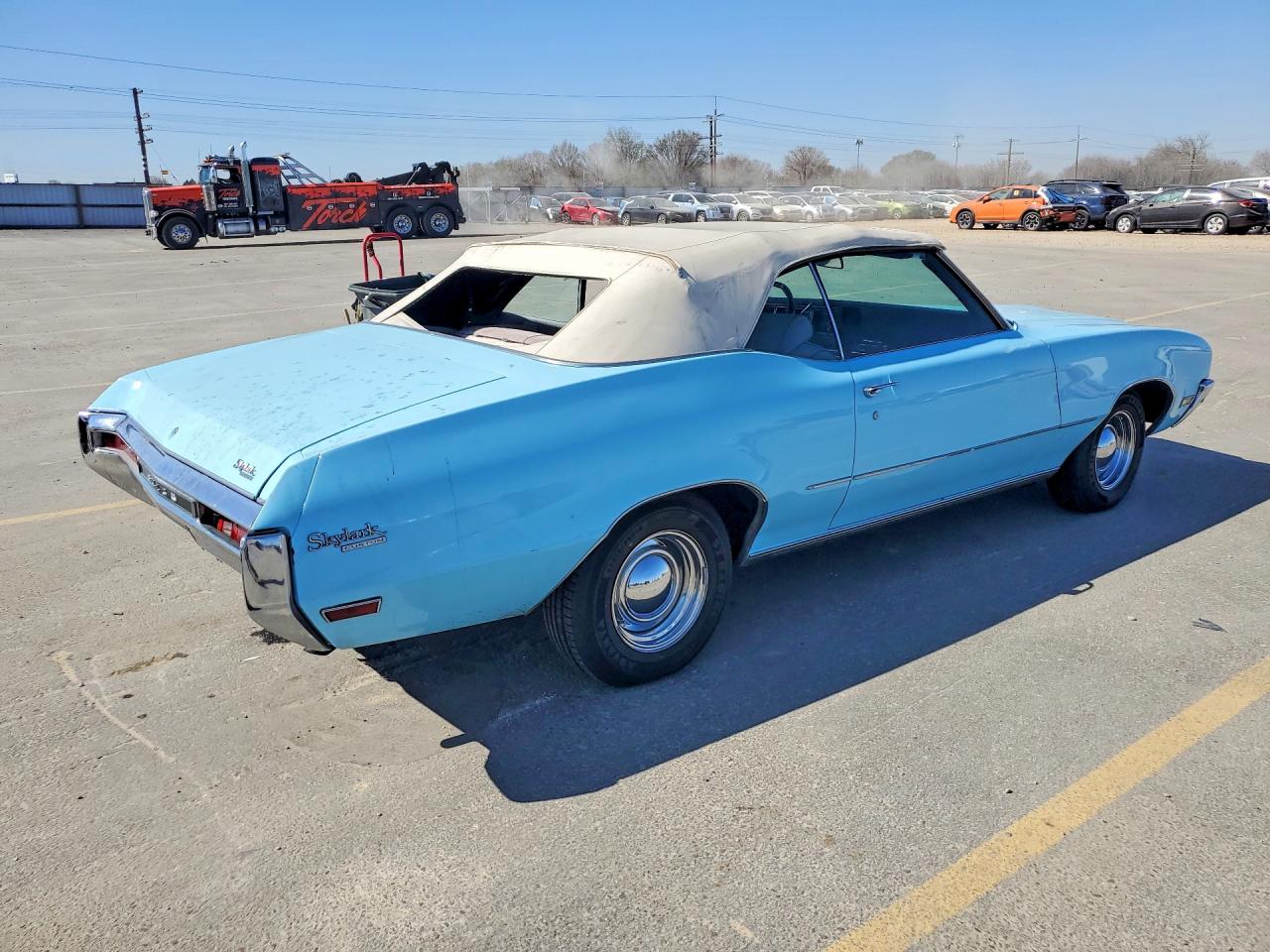 1970 Buick Skylark Blue vin: 444670Z110544