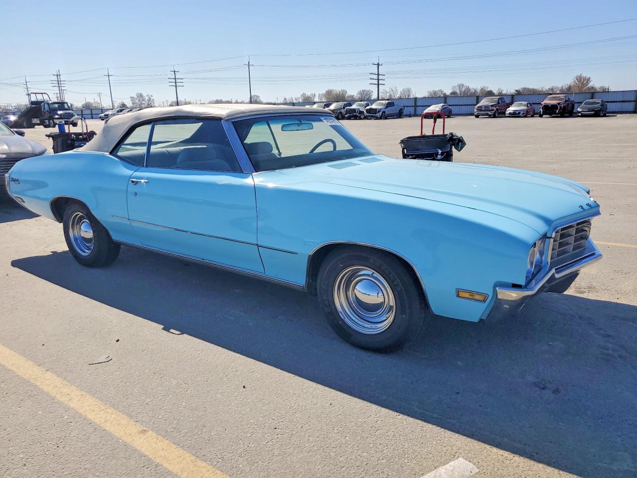 1970 Buick Skylark Blue vin: 444670Z110544