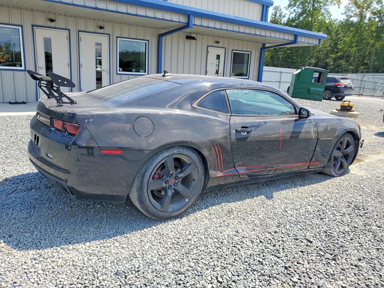 2012 Chevrolet Camaro Ls Black vin: 2G1FE1E32C9182789