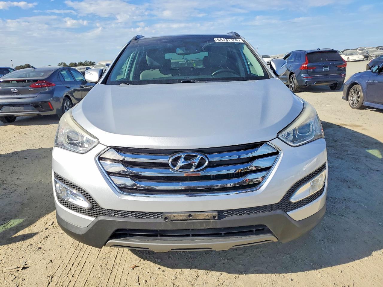 2014 Hyundai Santa Fe Sport 2.0t Серебряный vin: 5XYZW3LA5EG207254
