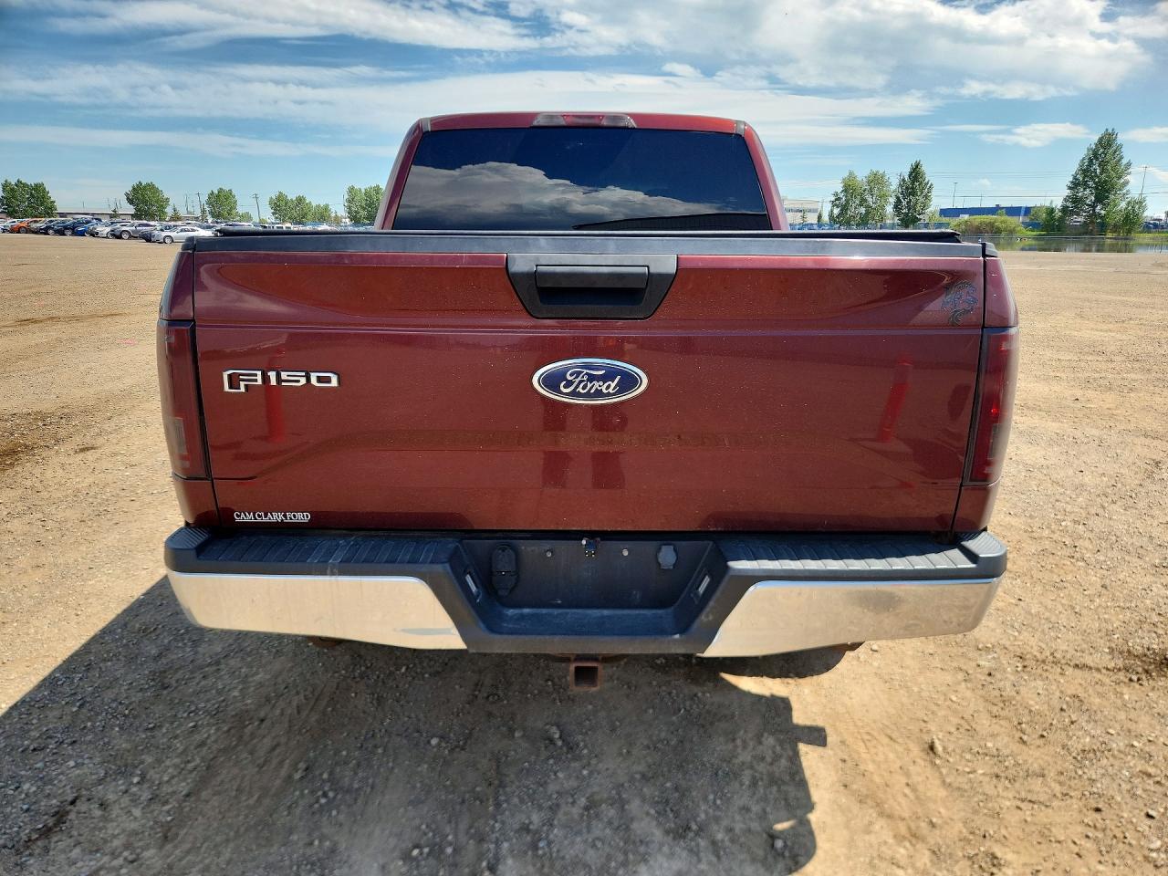 2015 Ford F150 Supercrew Burgundy vin: 1FTEW1EP5FKD73306