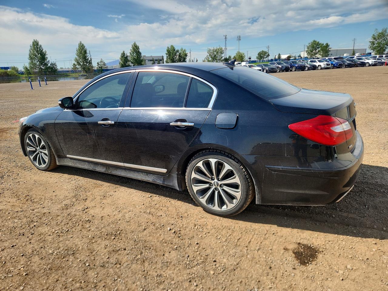 2012 Hyundai Genesis 5.0l Black vin: KMHGC4DH3CU173677