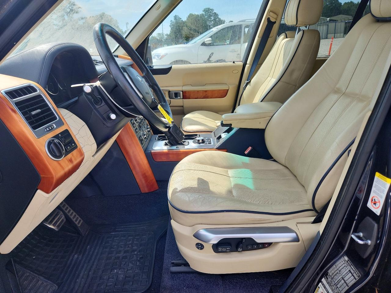 2008 Land Rover Range Rover Supercharged Blue vin: SALMF13468A271597