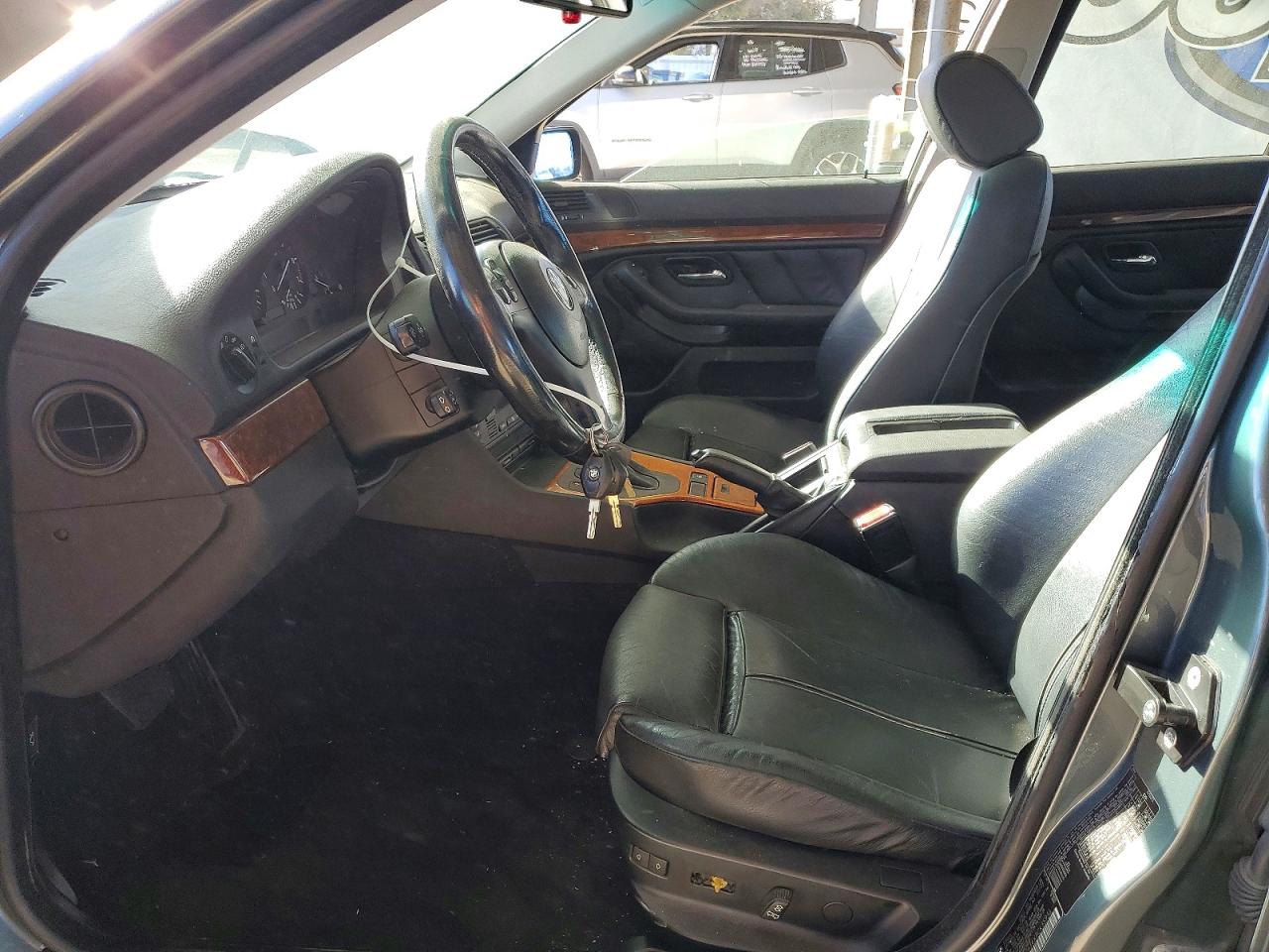 2003 Bmw 530 I Automatic Blue vin: WBADT634X3CK35936