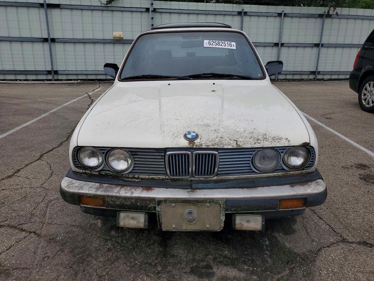 1986 Bmw 325 E Automatic White vin: WBAAE6409G0704997