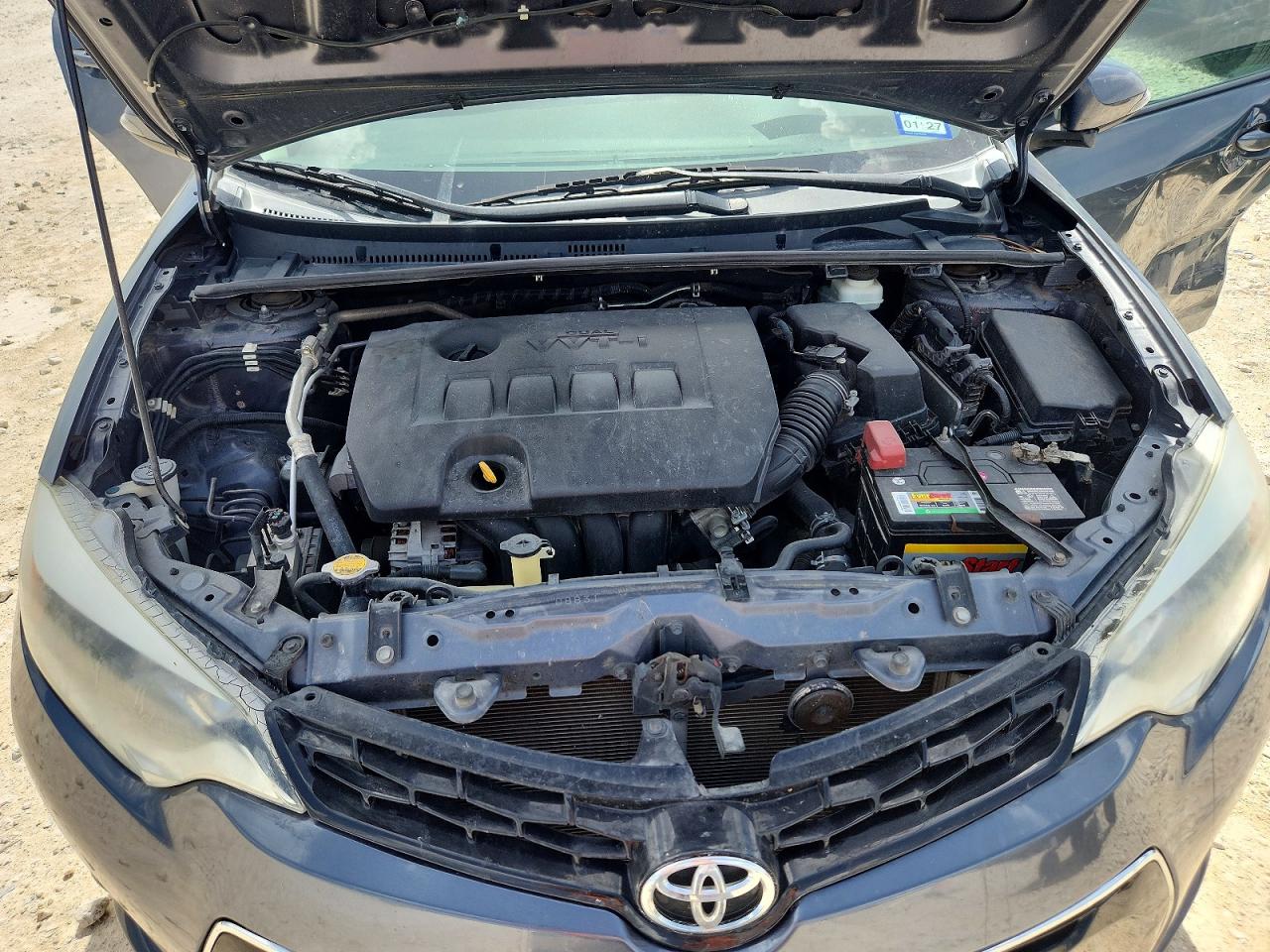 2014 Toyota Corolla S Синий vin: 5YFBURHE9EP134391