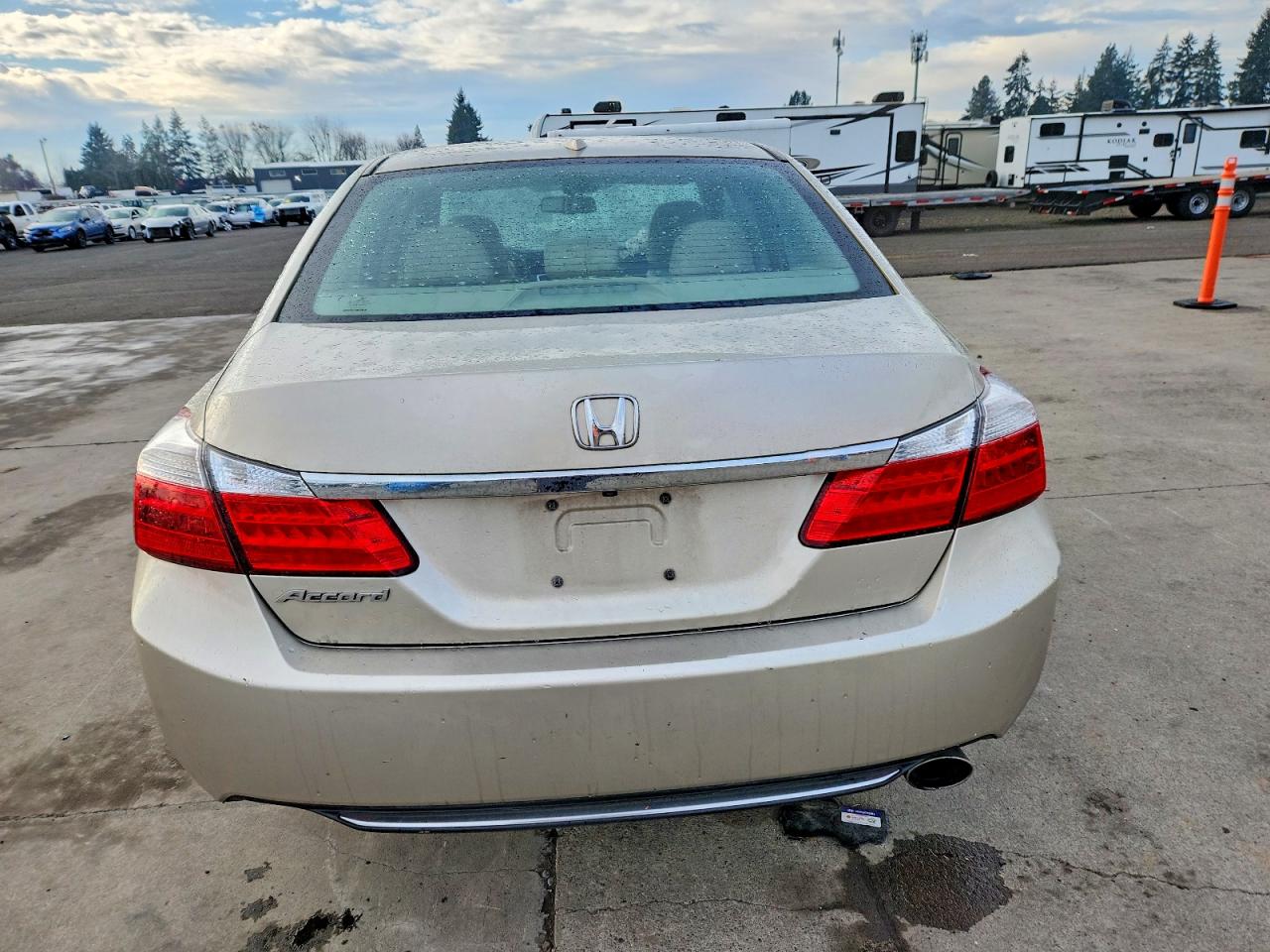 2014 Honda Accord Exl Gold vin: 1HGCR2F89EA165334