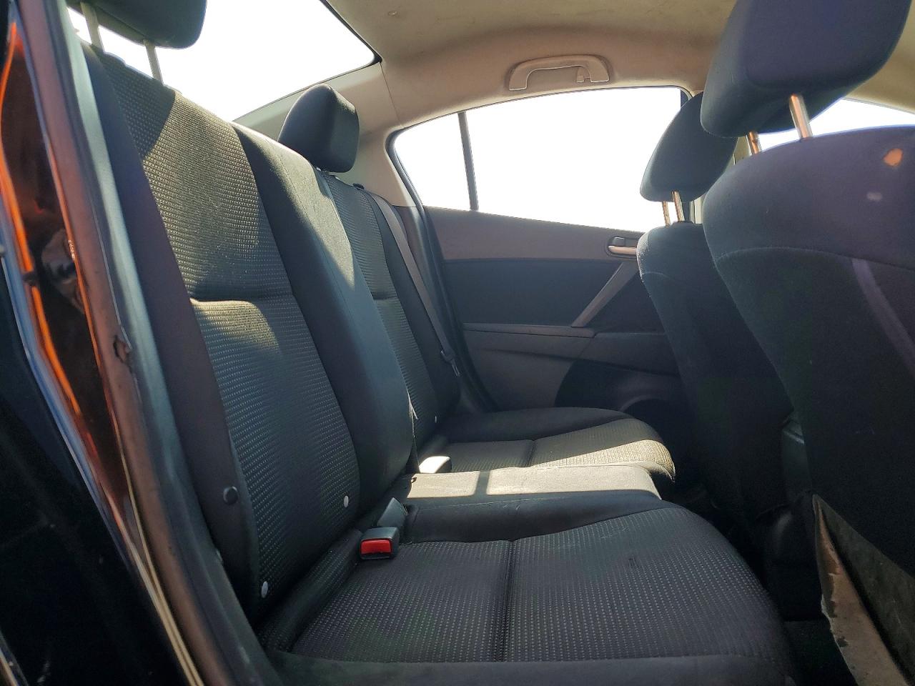 2012 Mazda 3 I Black vin: JM1BL1UF7C1595464