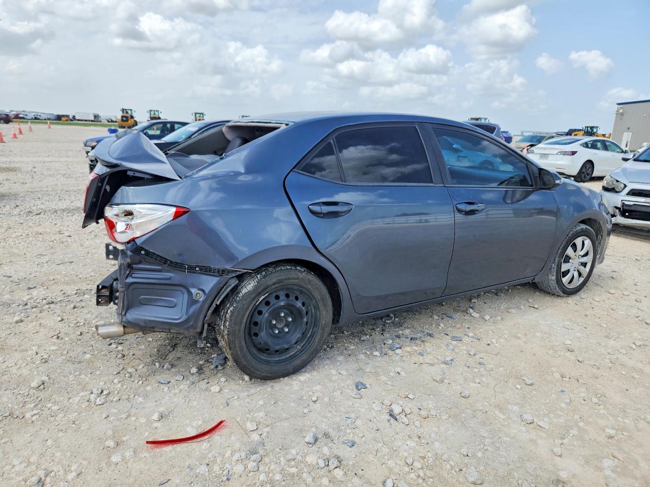 2014 Toyota Corolla S Синий vin: 5YFBURHE9EP134391