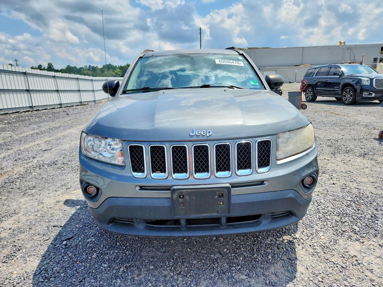 2012 Jeep Compass Sport Gray vin: 1C4NJDBB1CD632334