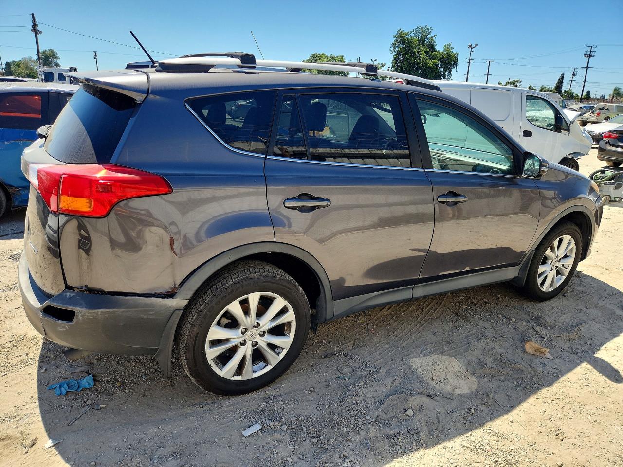 2015 Toyota Rav4 Limited Gray vin: 2T3YFREV9FW156701