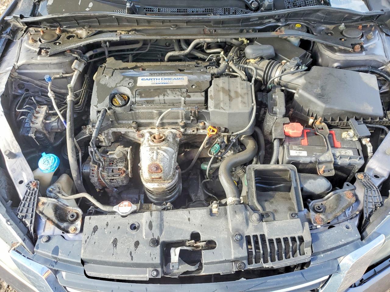 2014 Honda Accord Ex Gray vin: 1HGCR2F71EA106107