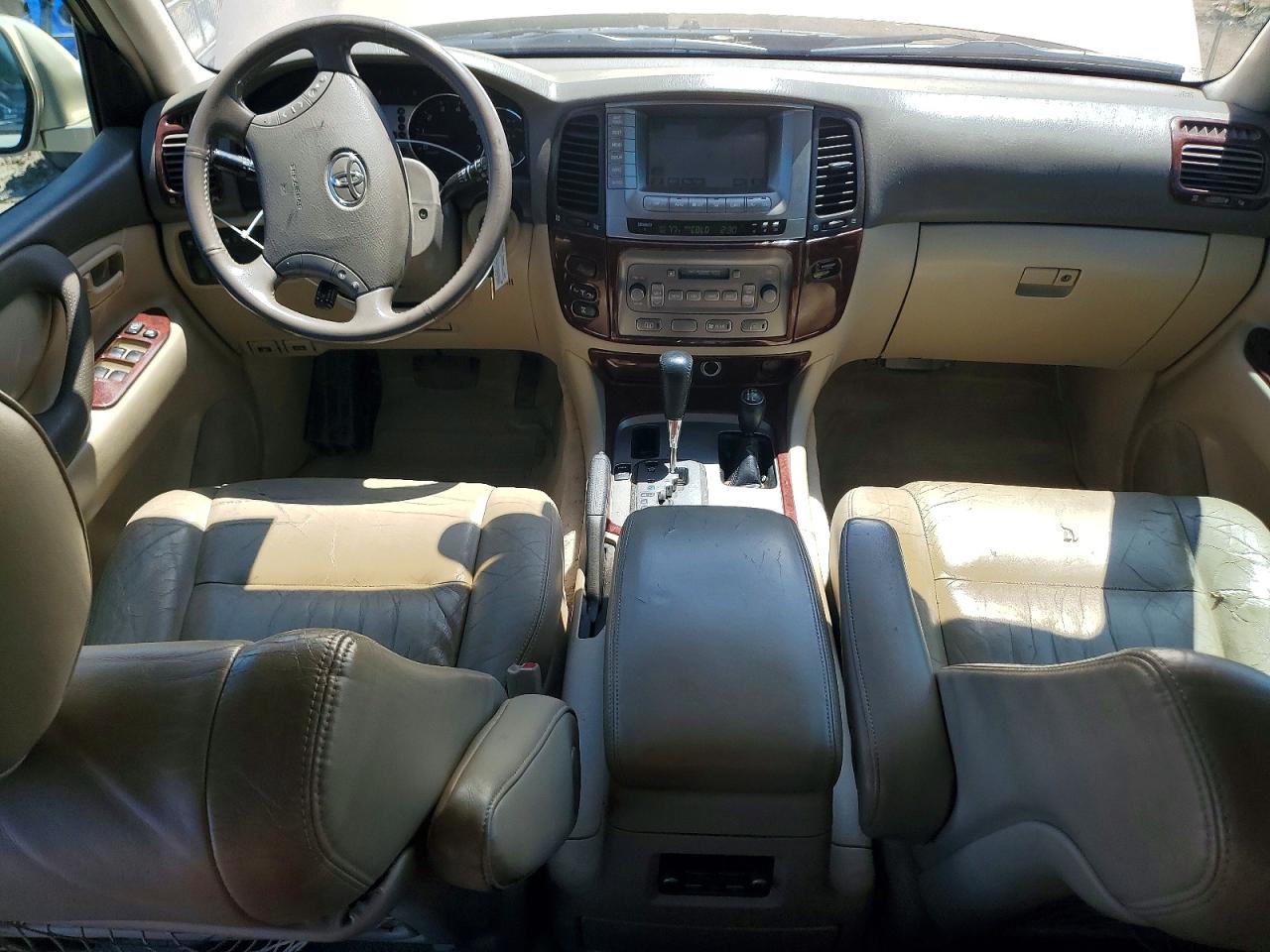 2005 Toyota Land Cruiser Base Gold vin: JTEHT05J152070853