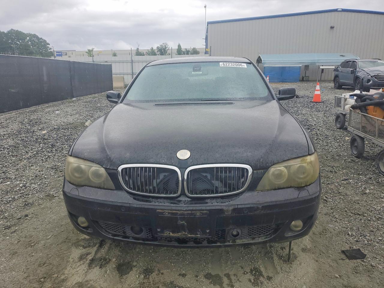 2008 Bmw 760 Li Black vin: WBAHN03538DD98899