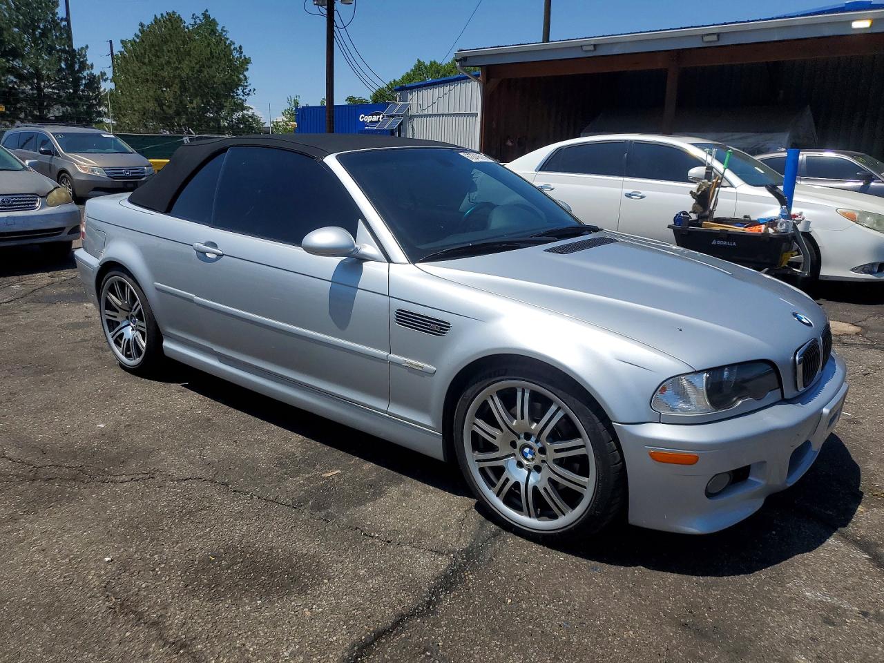 2005 Bmw M3 Серебряный vin: WBSBR93435PK08575