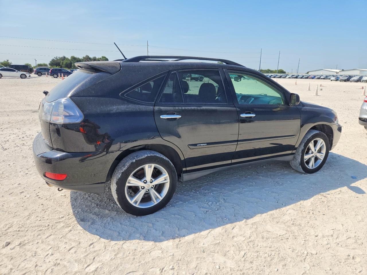 2008 Lexus Rx 400h Black vin: JTJGW31U582008589
