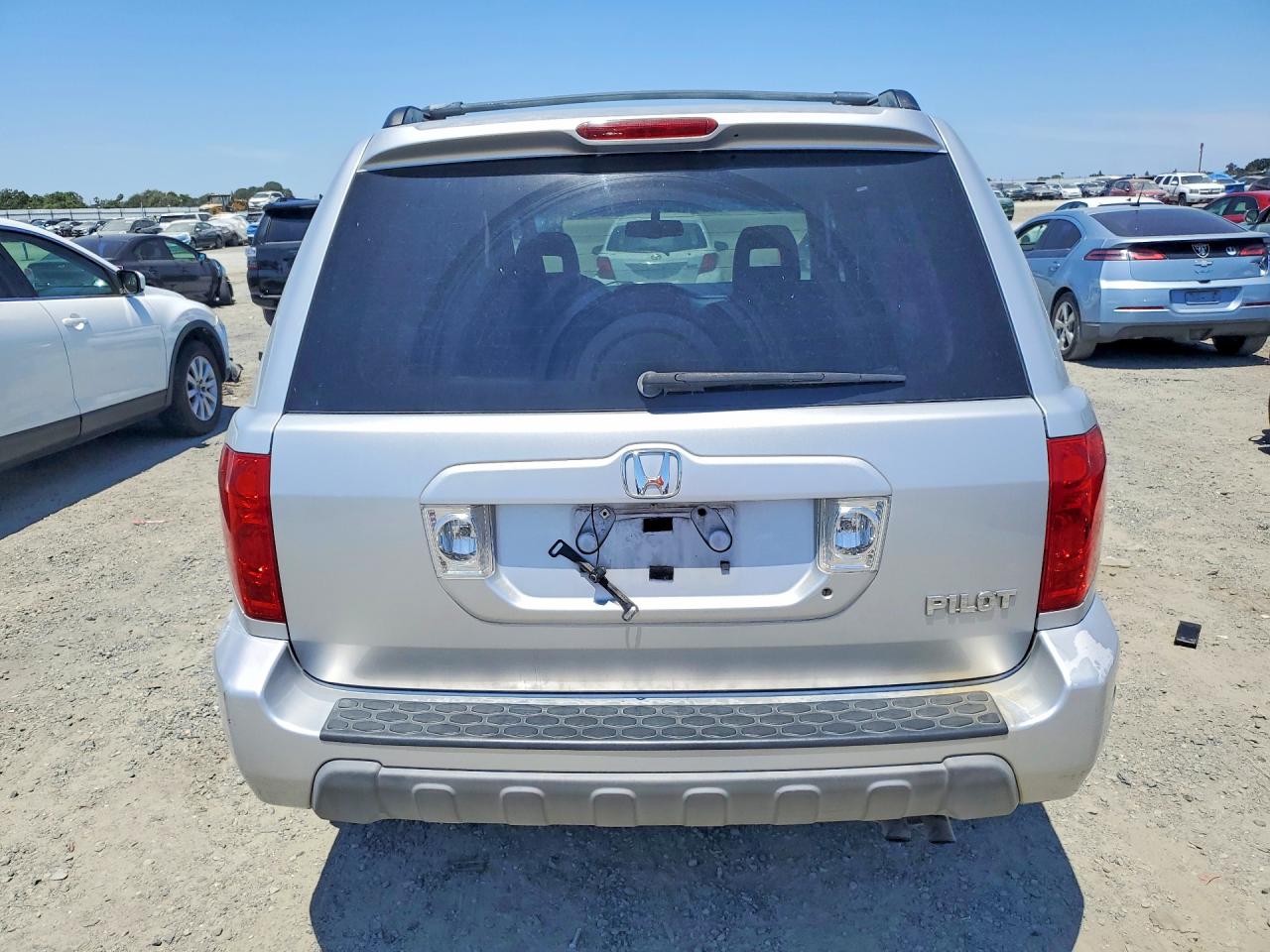 2004 Honda Pilot Exl Серебряный vin: 2HKYF18654H583268
