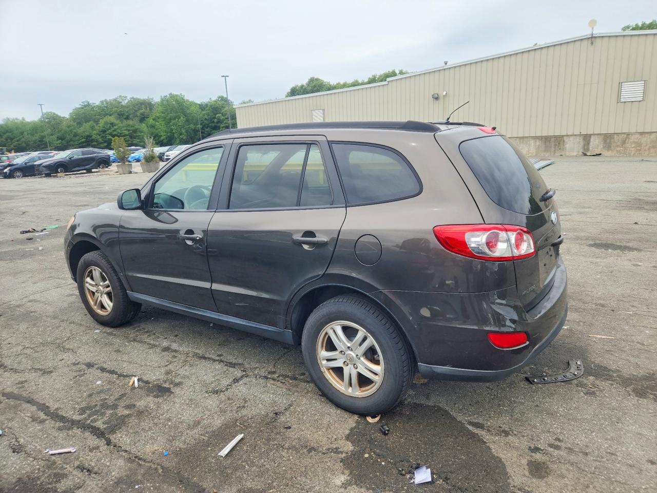 2011 Hyundai Santa Fe Gls Brown vin: 5XYZGDAB7BG065824