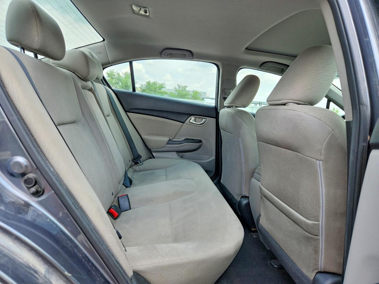 2013 Honda Civic Ex Silver vin: 19XFB2F8XDE031248