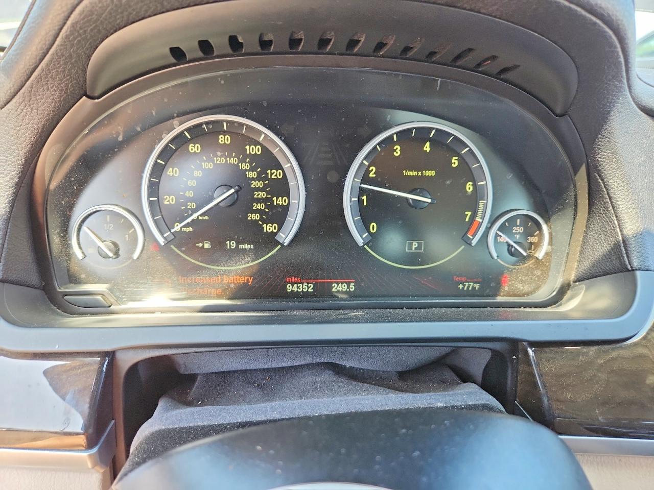 2012 Bmw 750 Lxi Синий vin: WBAKC8C54CC436680