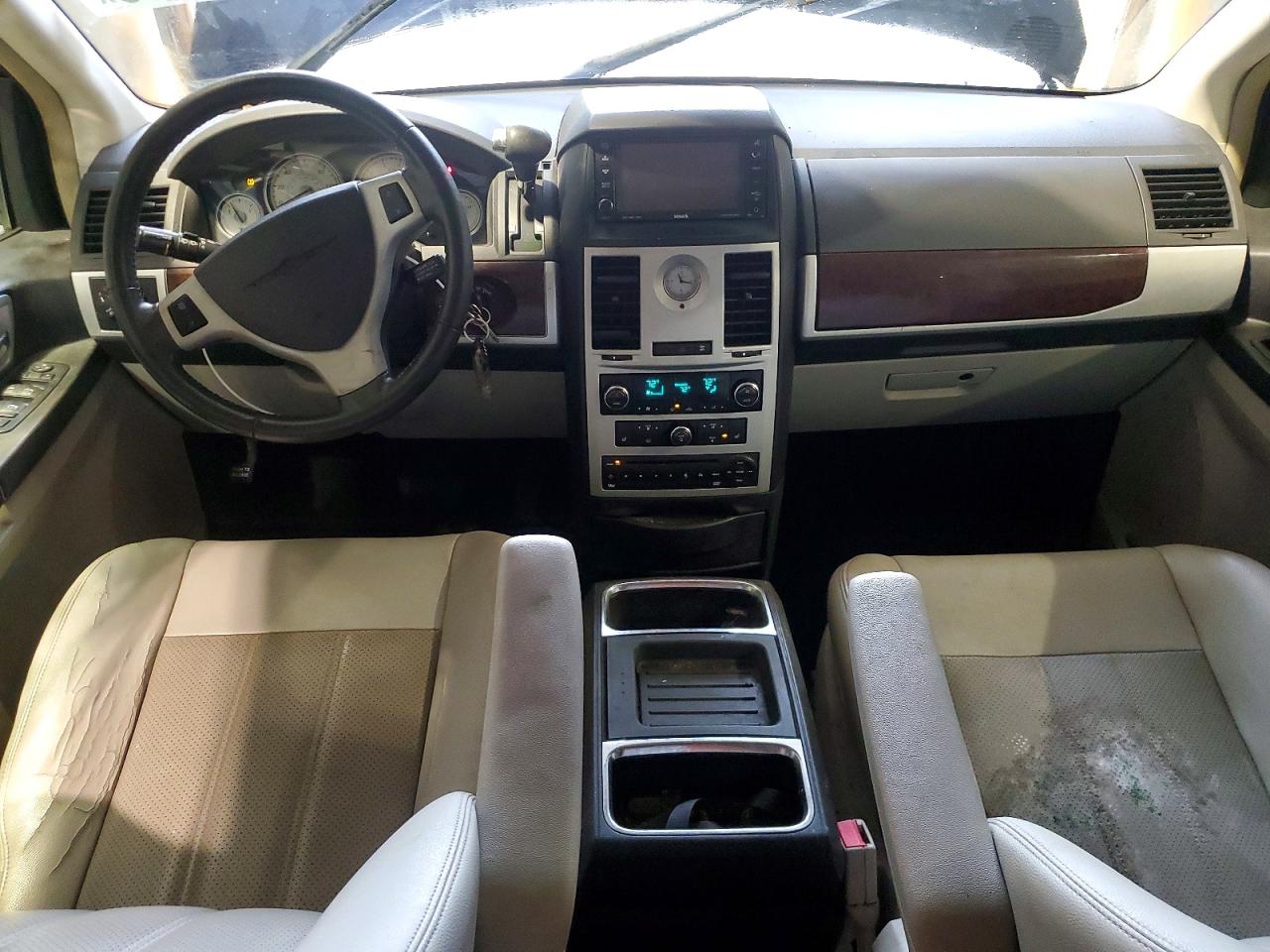 2010 Chrysler Town & Country Touring Plus Blue vin: 2A4RR8D14AR374434