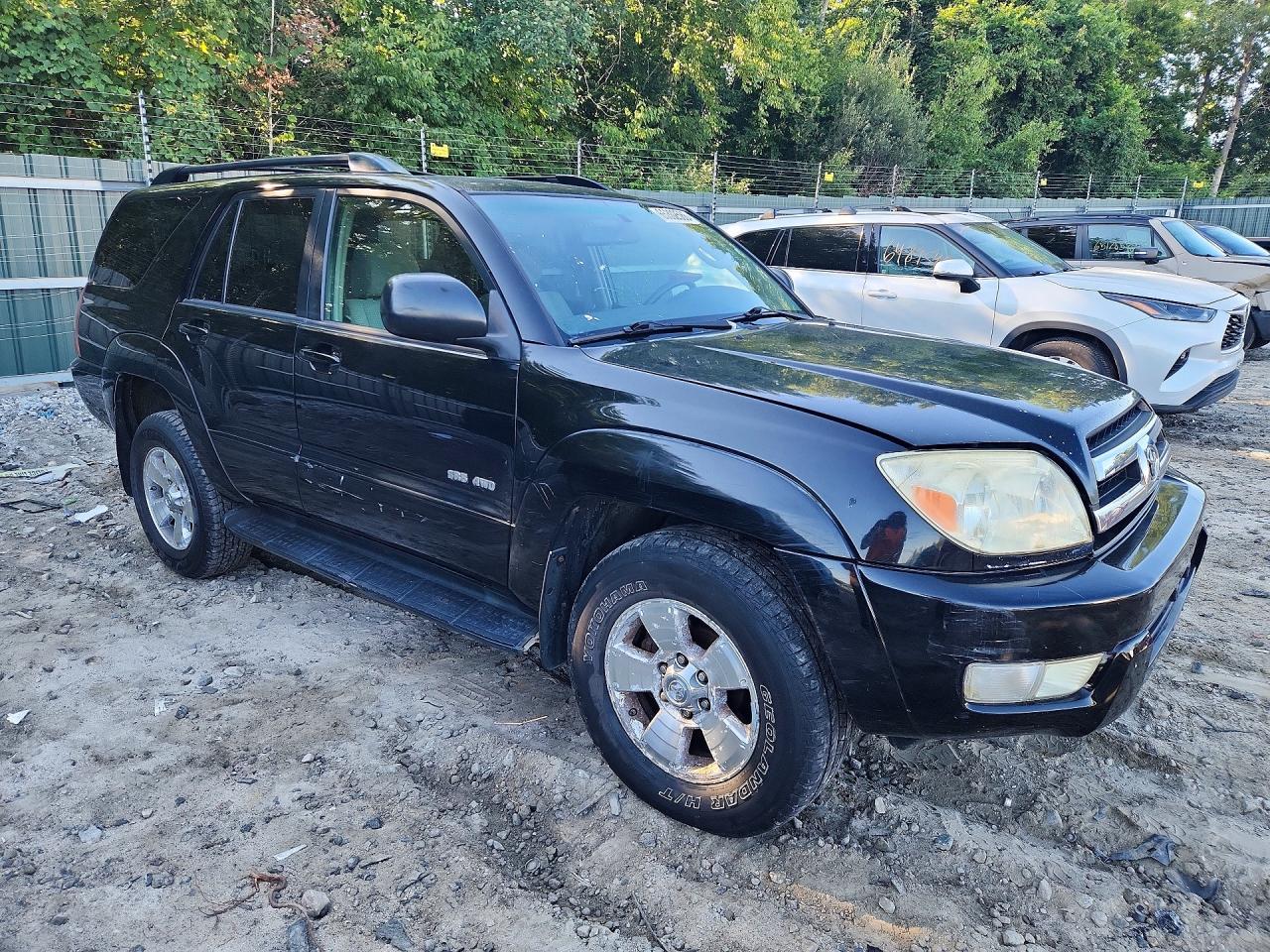 2005 Toyota 4runner Sr5 Black vin: JTEBT14RX58027189