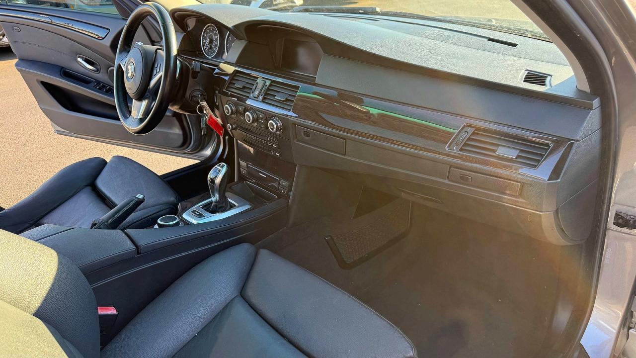 2008 Bmw 535 I Gray vin: WBANW13578CZ84451