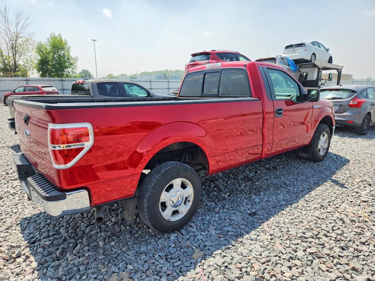 2009 Ford F150 Red vin: 1FTRF14W89KC07232