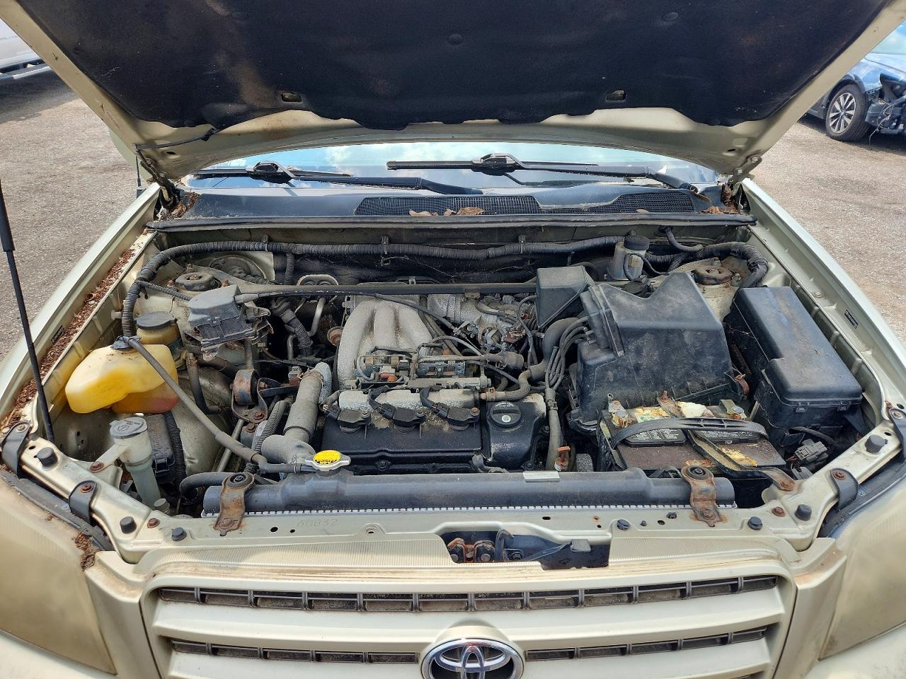 2003 Toyota Highlander Limited Beige vin: JTEHF21A030155099
