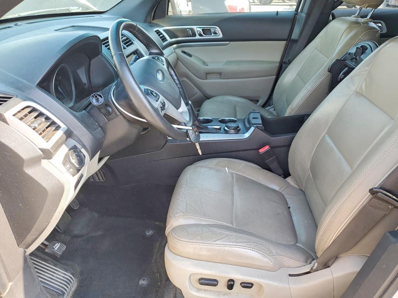 2012 Ford Explorer Xlt White vin: 1FMHK8D89CGA08682