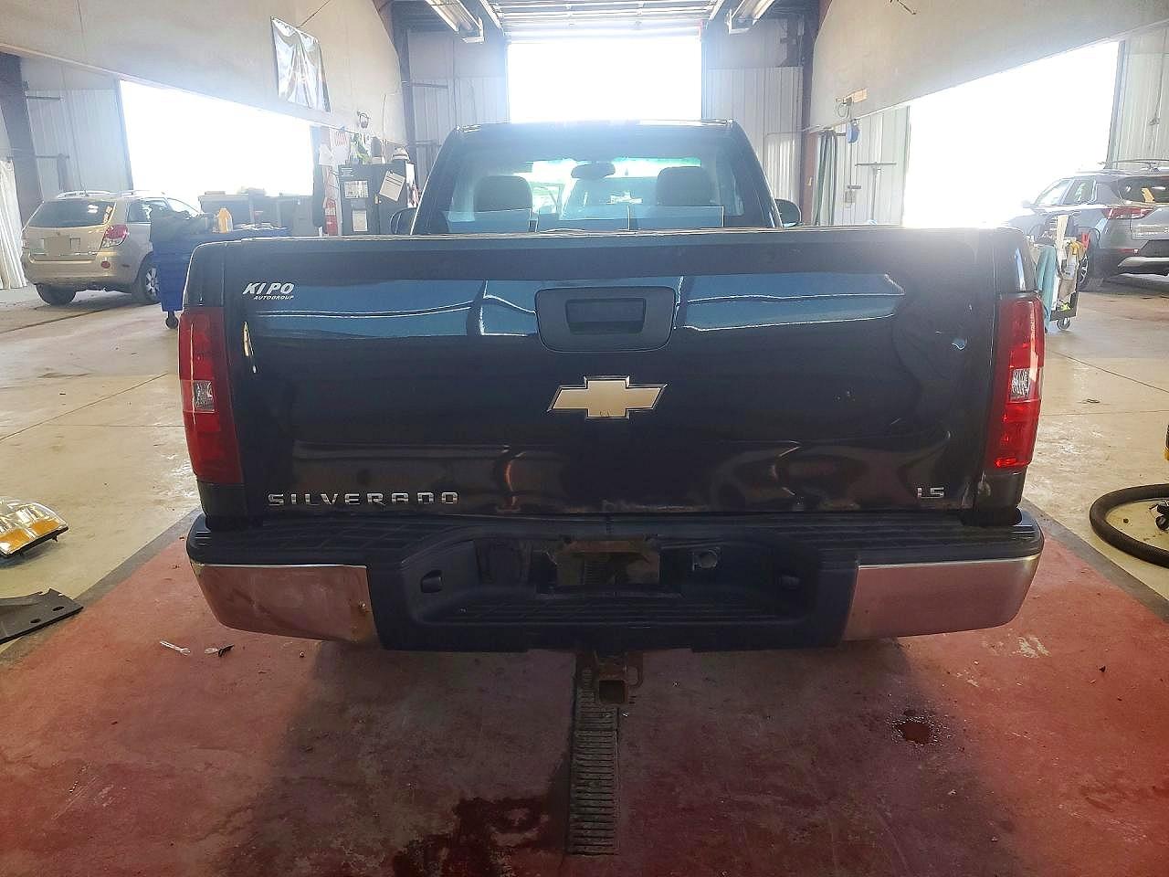 2008 Chevrolet Silverado C1500 Black vin: 1GCEC14X38Z313254