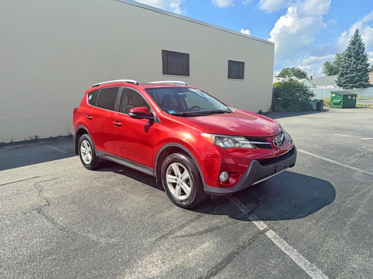 2013 Toyota Rav4 Xle Red vin: JTMRFREV4D5024552