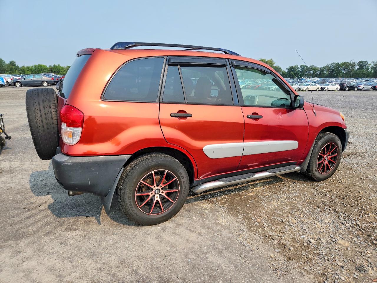 2002 Toyota Rav4 Base Red vin: JTEHH20V220178803