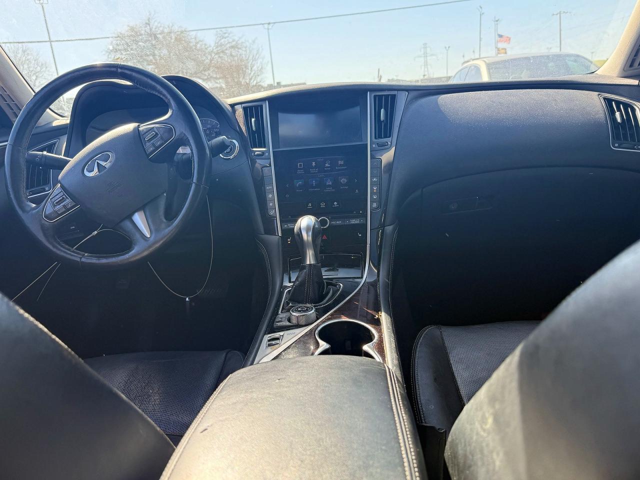 2014 Infiniti Q50 Hybrid Premium Black vin: JN1AV7AR0EM700535