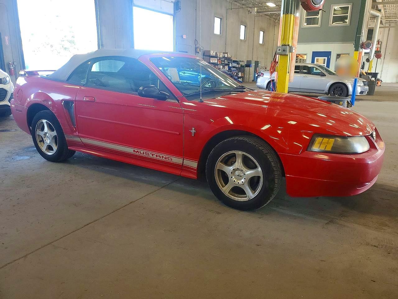 2003 Ford Mustang Red vin: 1FAFP44413F391368