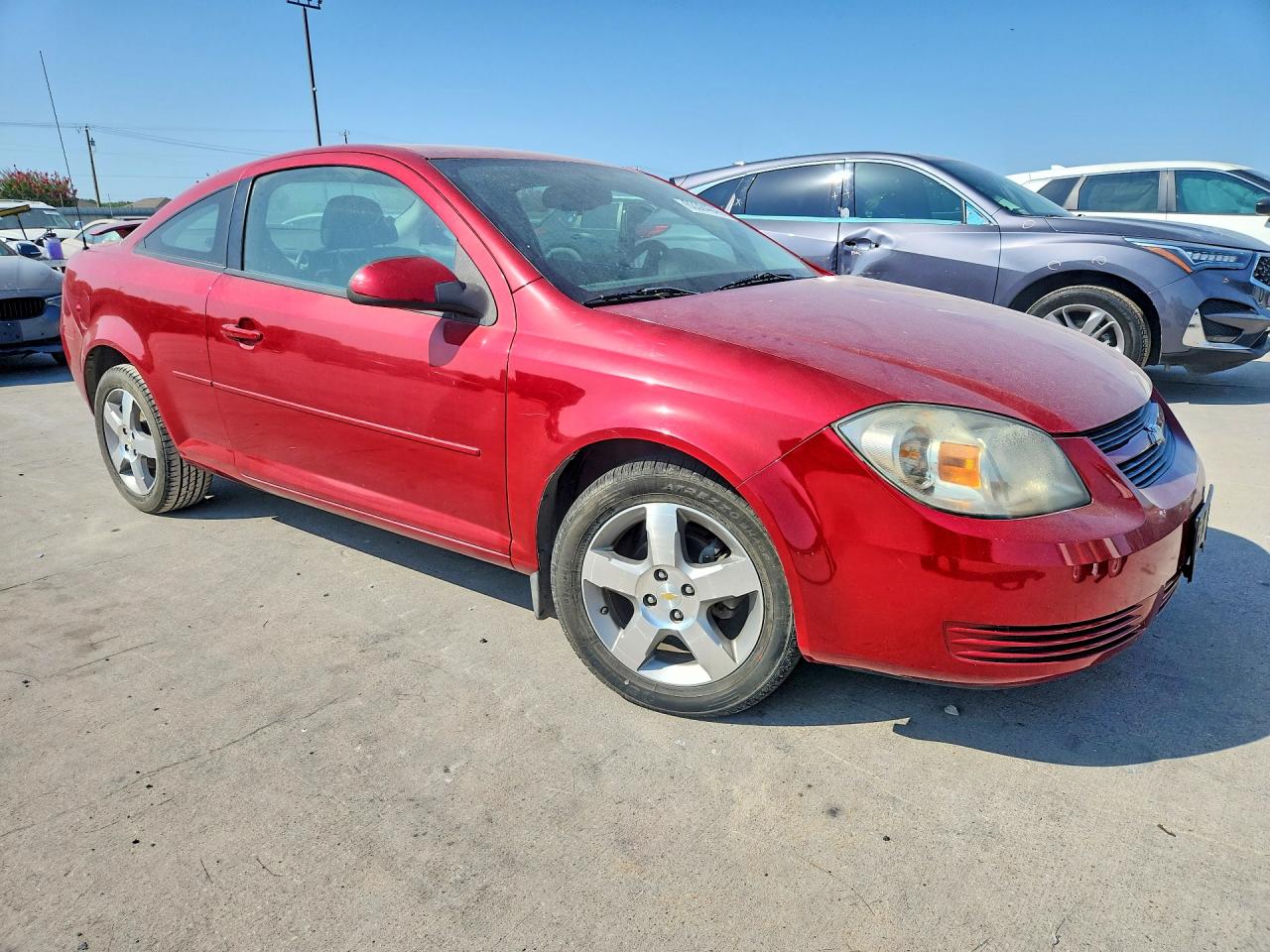 2010 Chevrolet Cobalt 1lt Red vin: 1G1AD1F50A7129357