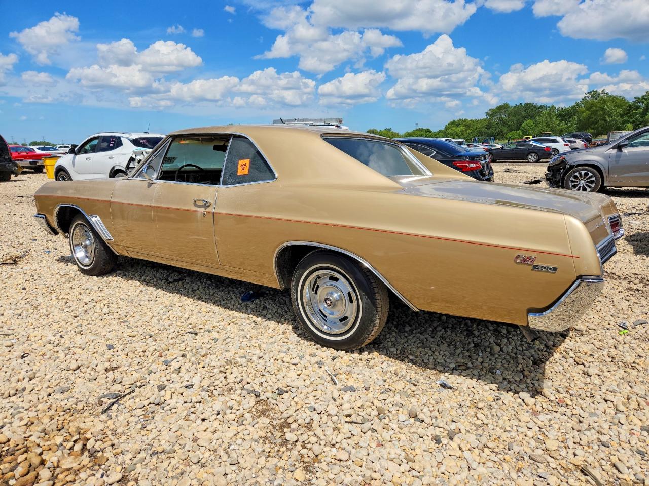 1967 Buick Gran Sport Gold vin: 446177K104411