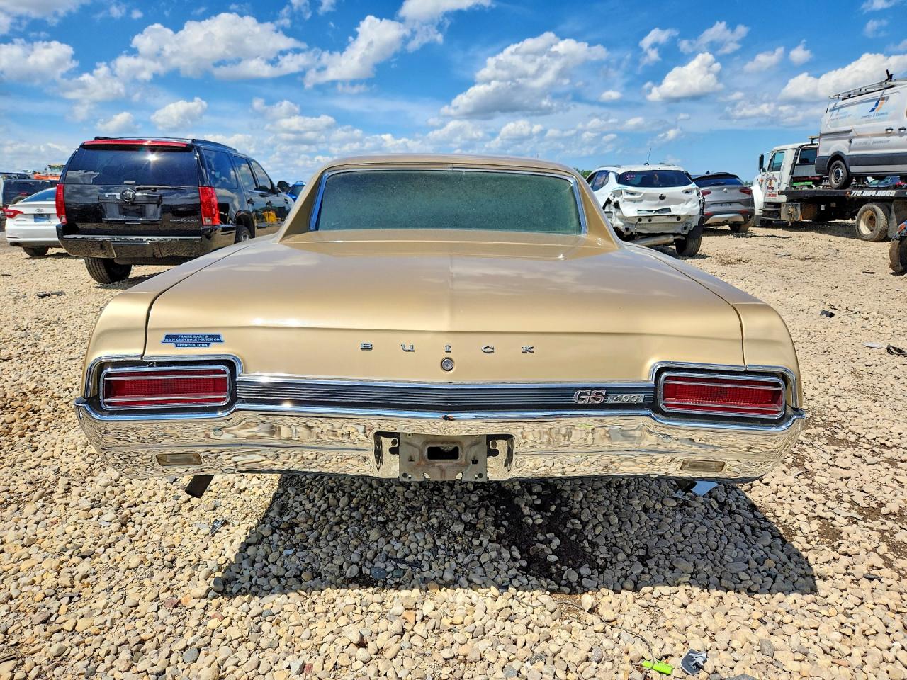 1967 Buick Gran Sport Gold vin: 446177K104411
