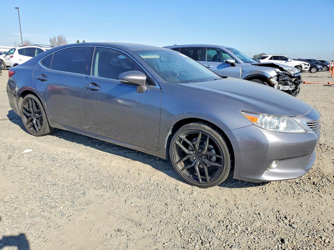 2014 Lexus Es 350 Gray vin: JTHBK1GG1E2109444