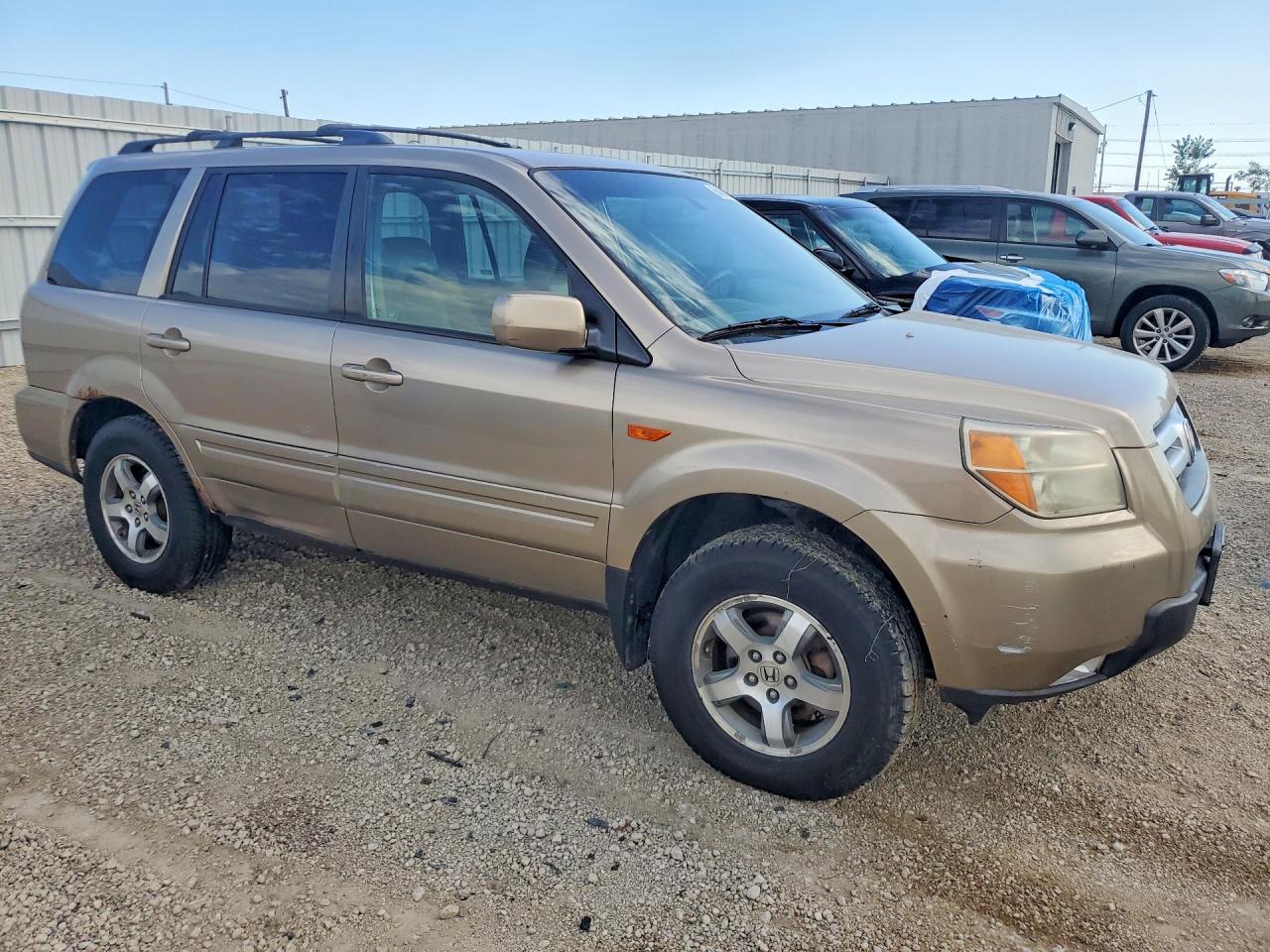 2007 Honda Pilot Exl Gold vin: 5FNYF18547B010064