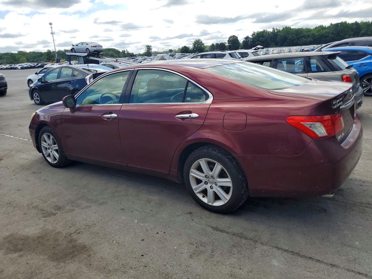 2007 Lexus Es 350 Red vin: JTHBJ46G072072041
