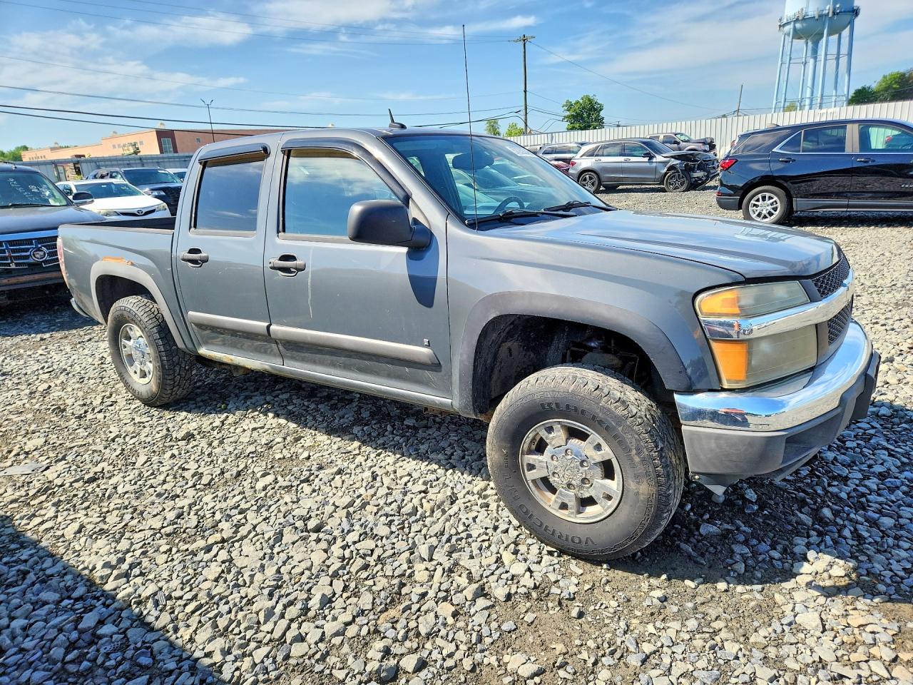 2008 Chevrolet Colorado Серый vin: 1GCDT13E388114822
