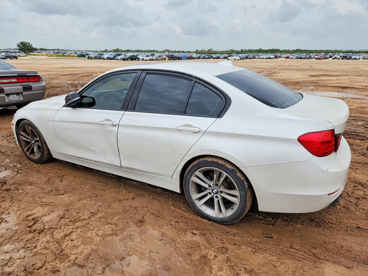 2013 Bmw 328 I White vin: WBA3A5C52DF351944
