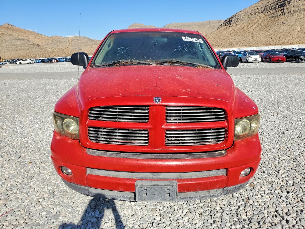 2002 Dodge Ram 1500 Red vin: 1D7HA18N72J158960