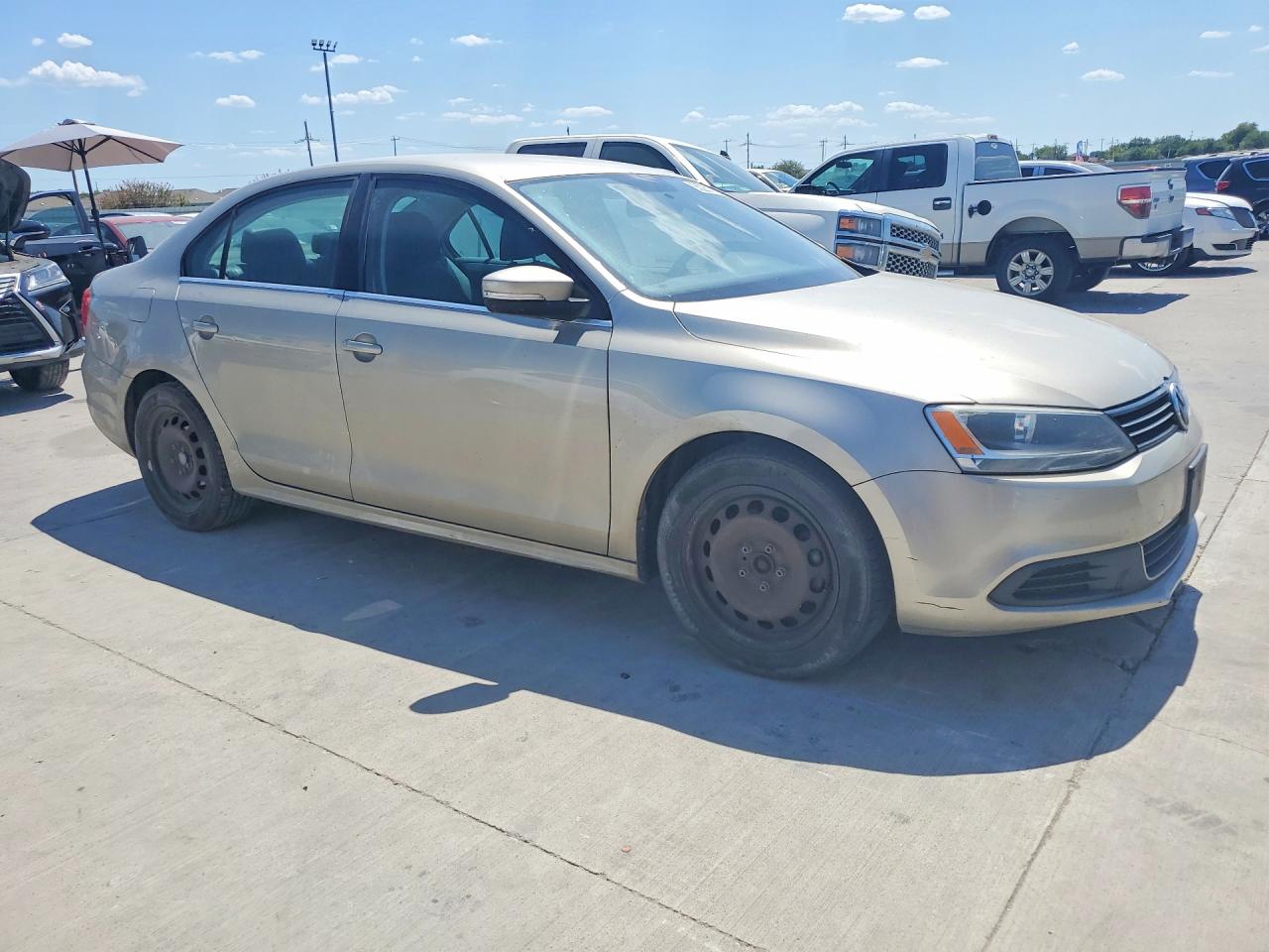 2013 Volkswagen Jetta Se Gold vin: 3VWDP7AJ1DM265328