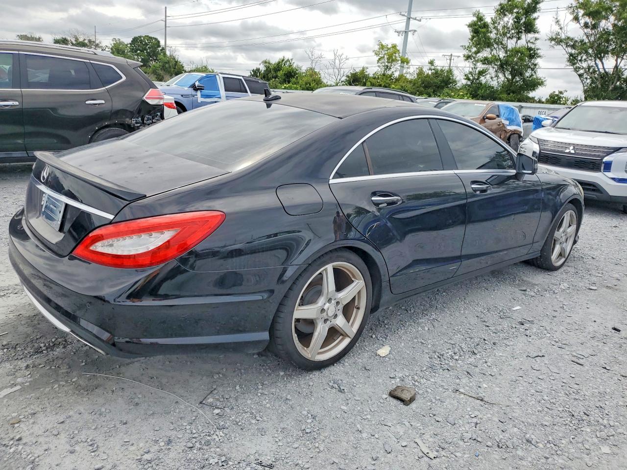 2014 Mercedes-benz Cls 550 Black vin: WDDLJ7DB2EA122591