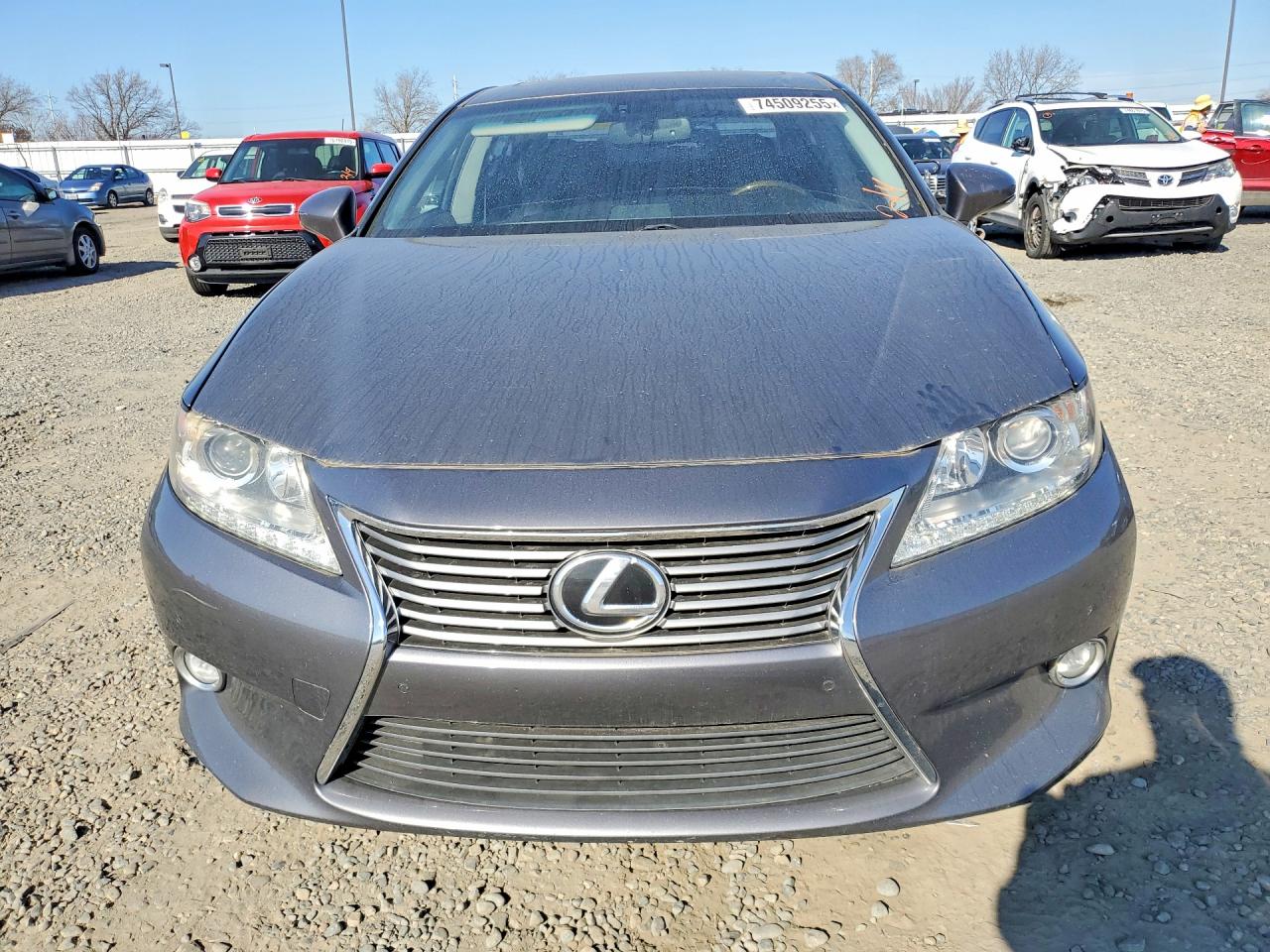 2014 Lexus Es 350 Gray vin: JTHBK1GG1E2109444