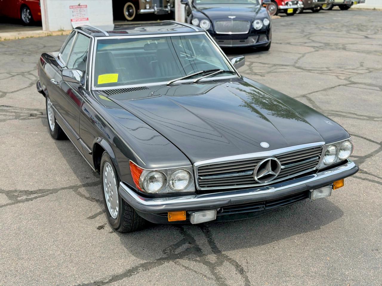 1985 Mercedes-benz 280 Sl Gray vin: WDB1070421A025219